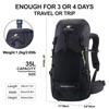 N NEVO RHINO 35L Internal Frame Backpack,Women Men’s Backpacking Backpack