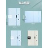 aninako Binder, A4 Clipboard, Folding Clipboard, Folder, A5 Size, Portrait