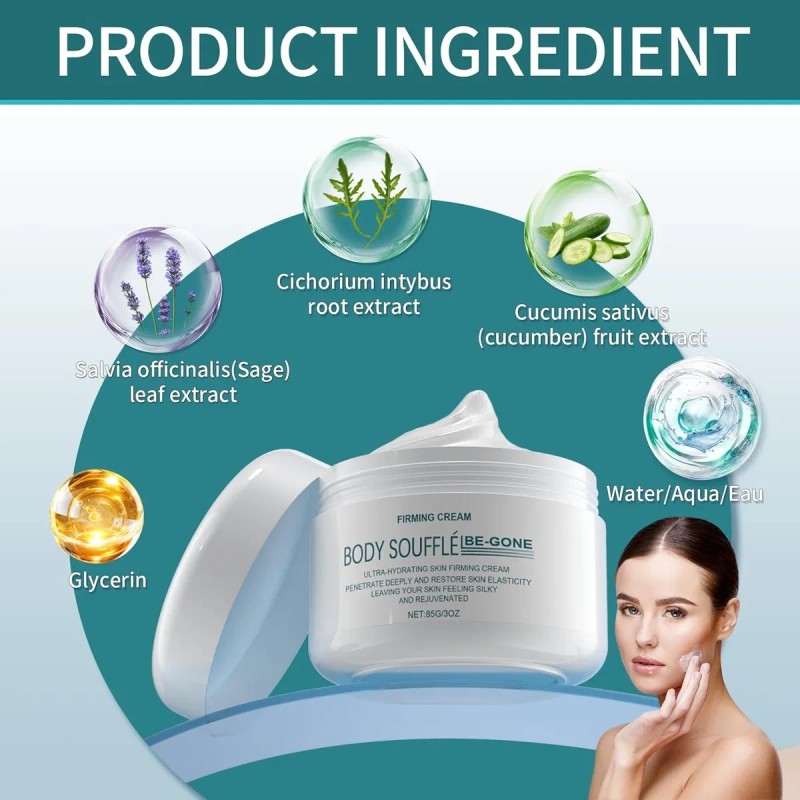 Crema Reafirmante Ultra Hidratante En Crepé Para Cuello, Bra