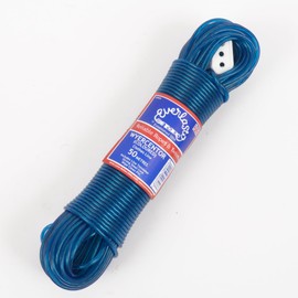 50M - Quality Everlasto 'Wyercentor' Steel Core Coloured Clothes/Washing Line 3.5mm Thick (BLUE)