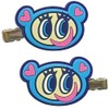 Angel Blue Rubber Bangs Clip Nakamra-kun Hair Clip
