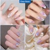 YSUVIN UV Nail Polish Magnetic 6 Colours Pink Purple Blue