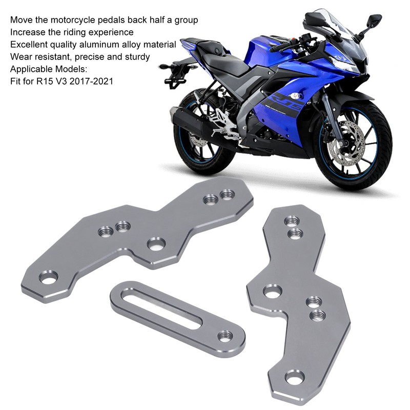 3PCS Motorcycle Foot Pedal Back Shift Up Code Comfortable Wear