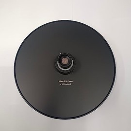 KES Extra Large 8-Inch Drenching Rain Fall Shower Head Fixed Mount with Swivel G1/2 Metal Ball Connector, Matte Black, J201S8F18-BK