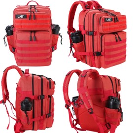 LHI Military Tactical Backpack for Men and Women 45L Army 3 Days Assault Pack Bag Large Rucksack with Molle System