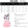 GRACE KARIN Girls' Bikini Set of 3 Adjustable Shoulder Strap