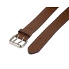 Dickies Men's Double Prong Fully Adjustable Leather Belt, Tan, 32