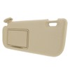 Mobestech Beige Driver Side Sun Visor with Mirror Replacement Car