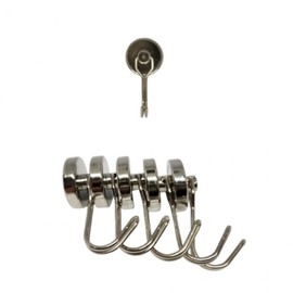 180 degree rotating neodymium magnet hook large 5p hook Hook
