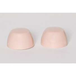 Artesian Color Replacement Plastic Toilet Bolt Caps - Set of 2 - Bahama Pink