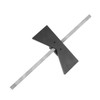 Center Point Finder Circular Workpiece Positioning Scriber Aluminum Strip Woodworking