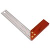 VILLFUL L-shaped Angle Ruler 90 Degrees 250mm Square Ruler Protractor