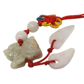 Fengshui 12 Animals Cell Phone Hanging Lucky Charm Hanging Handbag + One Free Red String Bracelet (Dragon)