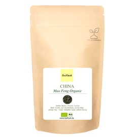 China Mao Feng White Tea Organic 250g Loose Leaves 2023 Harvest Yunnan Province Cup: Light Yellow Cup, Sweetish Floral