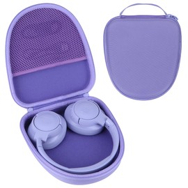 RIYADAone Hard Case for JBL Tune 710BT 720BT 510BT 660NC 700BT 570BT 760NC 750BTNC 660BTNC 560BT 520BT 670BT T770NC JBL Live 650BTNC 400BT 500BT 460NC Headphones (Purple Case)