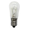 Satco S4570 6W 24V S6 Clear E12 Candelabra Base Incandescent