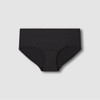 JAJU [JAJU] Women's 720° Stretch Butter Hiphugger Panty_Black