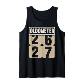 Vintage Legend 27 Years Old Oldometer 26-27 Men Women Bday Tank Top