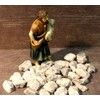 menta-modellbau 30 Field Stones, Nativity Scene, Build Your Own Crib