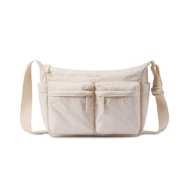 LOVEVOOK Puffy Crossbody Bags for Women Small Cute Hobo Purse and Messenger Handbags Men with Adjustable Strap，Anti Theft Shoulder Bag for Travel Work Daily Use，Puffer Cross Body