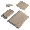 Benfan PU Leather Laptop Sleeve Compatible with New 15.3 inch