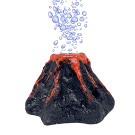 khanoqq Aquarium Coral Flower Air Bubbler with Air Bubble Stone, Realistic Fish Tank Coral Flower Decor for Increase Oxygen, Cute Air Bubble Maker for Small Big Fish Tank Betta Aquarium (Blue Coral)