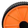 OcioDual AB Wheel Abdominal Trainer Back Trainer Abdominal Roller Orange