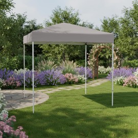 Garden Winds Reinforced RipLock 350 Replacement Canopy Top Cover Compatible with Ozark Trail 4' x 6' Outdoor Pop Up Canopy Model FGA64S1 - Slate Gray