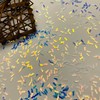 E-ASUM 2000PCS 7mm Lightning Confetti, 1.76oz/ 50g Silver Chunky Glitter