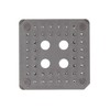 HUABAN PLCC44 44 Pin IC Socket Adaptor Through Hole Mounting
