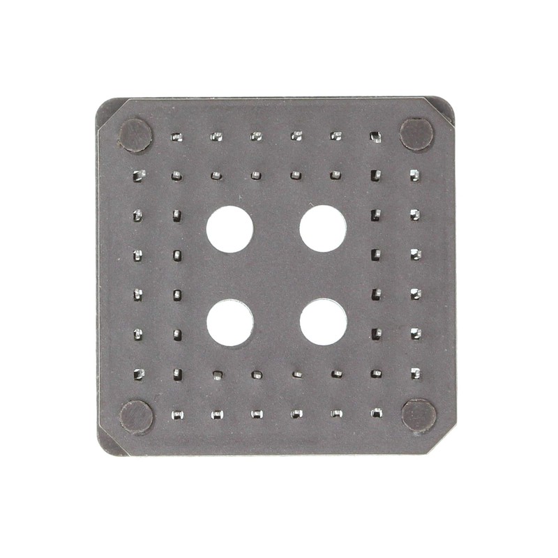 HUABAN PLCC44 44 Pin IC Socket Adaptor Through Hole Mounting