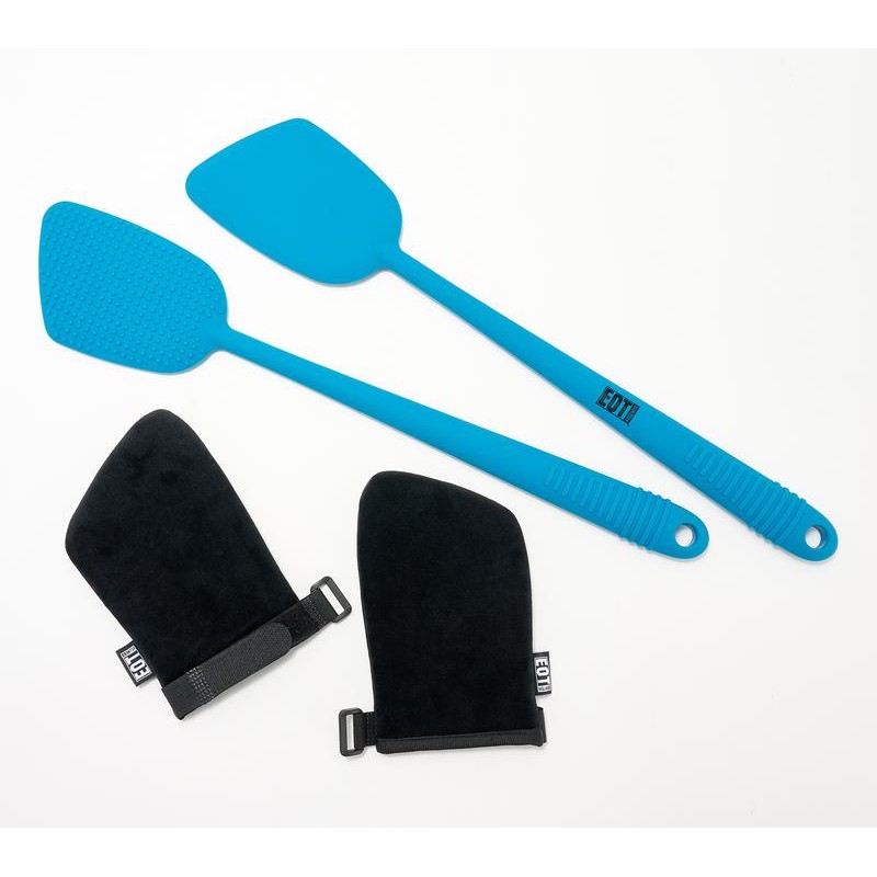 QVC EOT Wellness Set of 2 Long-Handled Body Scrubber with