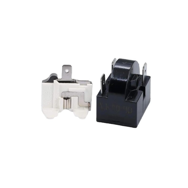 QP2-4R7 3-Pin Starter Relay and 6750C-005P Overload Protector Combo, Universal