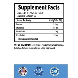 I LOVE MY PETS LLC I LOVE MY PETS LLC Dog Relaxation Treats - Dog Relaxant - Anxiety Relief - Keep Calm Treats - Dog Gas Treats - 180 Tablets (2 Bottles)