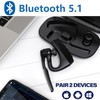CONAMBO Bluetooth Headset V5.1, 16 Hrs HD Talktime CVC8.0 Dual