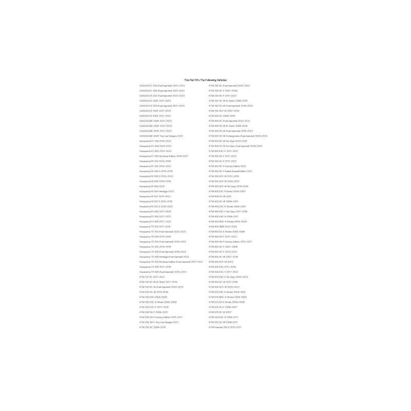 Tusk Engine Starter Switch for Husqvarna TE 300 2014-2018