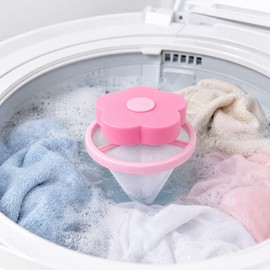 Laundry Ball Filter Net Bag for Clothes Washing - Ultra-Fine Pet Hair and Lint Remover for Small Portable Washing Machines