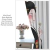 Japanese Curtain Kyoto Geisha Girls and Cherry Blossom Window Beautiful