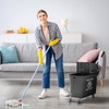 Benicabaly Efficient and Easy-to-Use Floor Cleaning Bucket with Wringer on