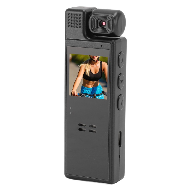 Body Cam 4K 180° Rotatable Lens Night Vision Wifi with