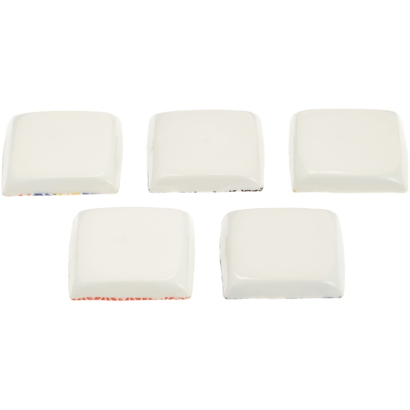 Yamako 88919 Little Chopsticks Rest Small Plate Set, Square Shape,
