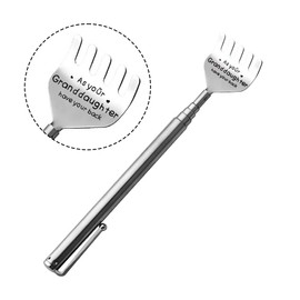 Nana Papa Birthday Gifts for Grandmother Grandfather Fathers Day Mothers Day Gifts for Grandma Grandpa Retirement Gift To Grandparents from Granddaughter Grandparents Novelty Metal Back Scratchers