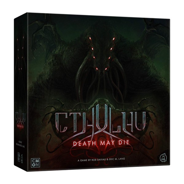 Cthulu: Death May Die Board/ Horror/ Mystery/ Cooperative Game for Adults and Teens | Ages 14+ | 1-5 Players | Average Playtime 90-120 Minutes | Made by CMON