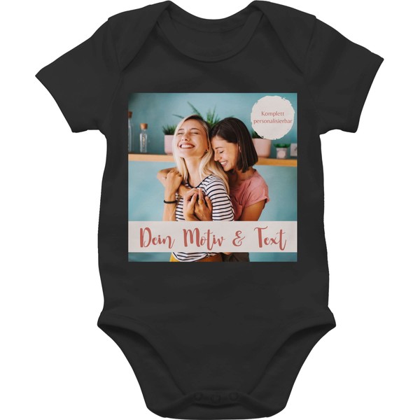 Geschenk mit Namen personalisiert by Shirtracer - Baby Bodysuit Boy