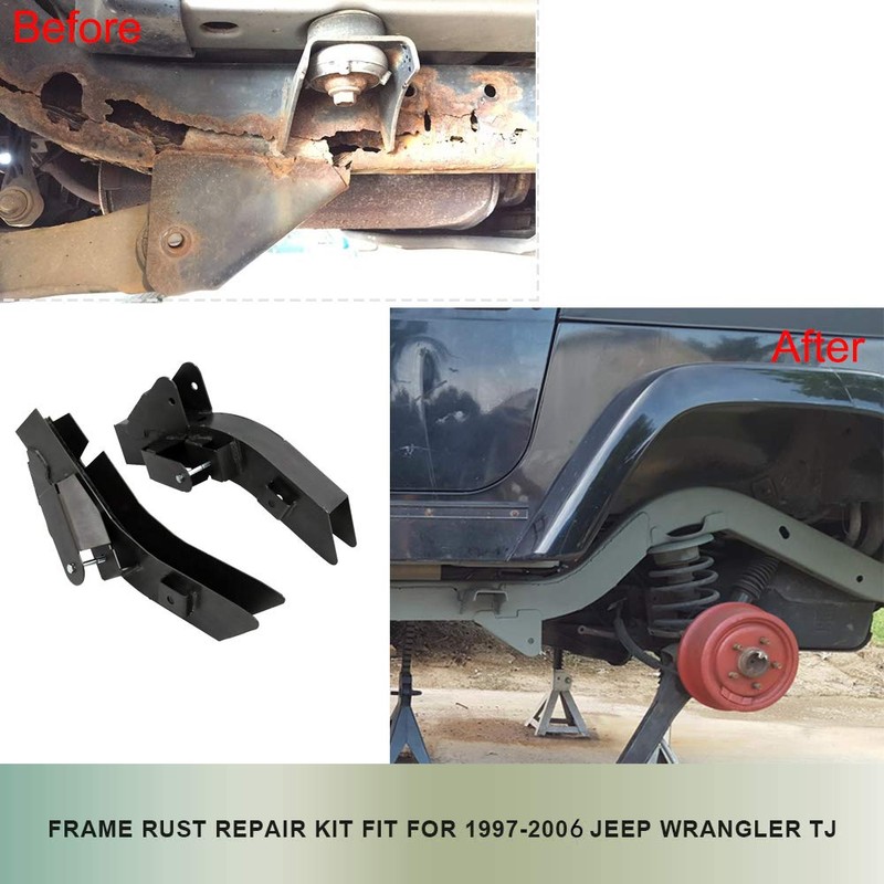 NIXFACE Rear Set Trail Control Arm Frame Rust Repair Kit