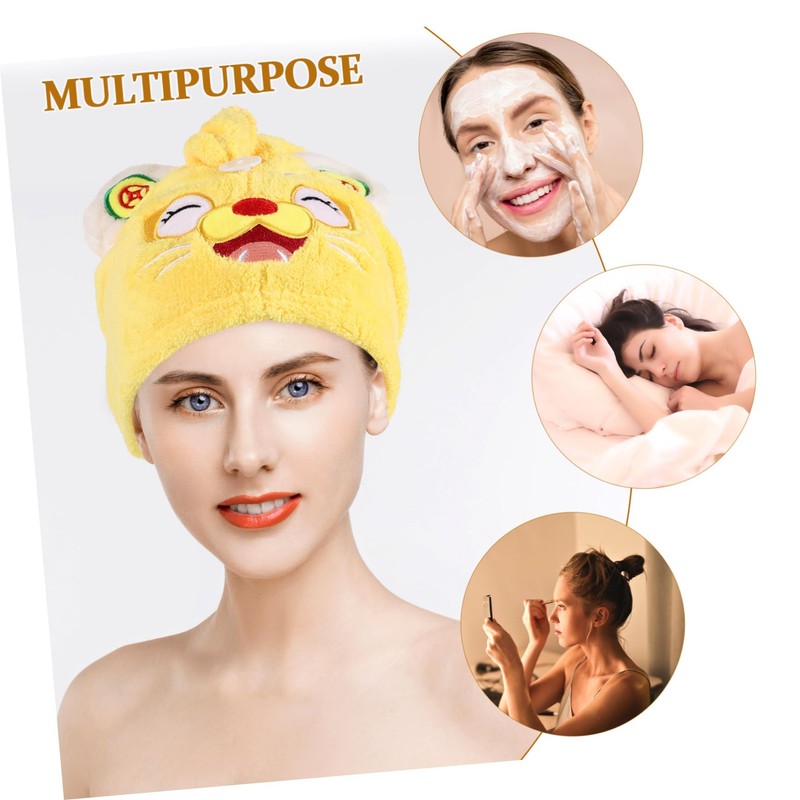 Baluue Hair Drying Towel Wrap for Women Quick Absorbent Microfiber