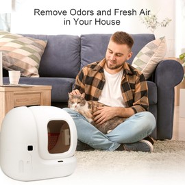 Geruchsvernichter N50 für Pura Max Selbstreinigendes Katzenklo Katzentoilettengeruch entfernen, Katzenurinkot Geruchsentferner (3 Stück)