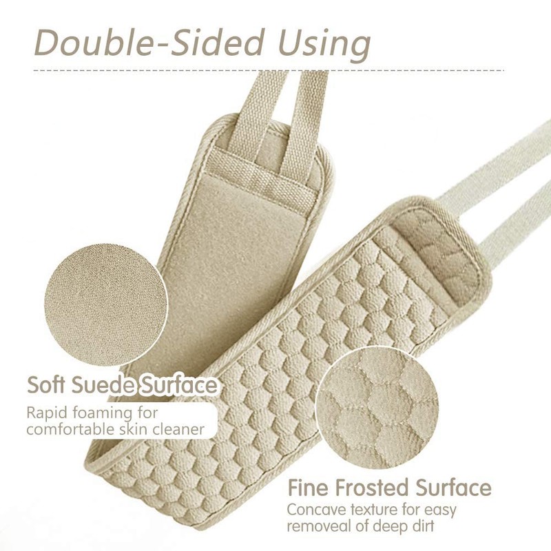 New Exfoliating Back Scrubber for Shower Back Washer for Shower