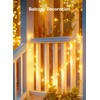 Brightown Solar Lights Outdoor Waterproof, 2 Packs Total 66Ft 200