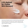 Crema Hidratante De Retinol 2.5% Rostro Y Ojos 50 Ml